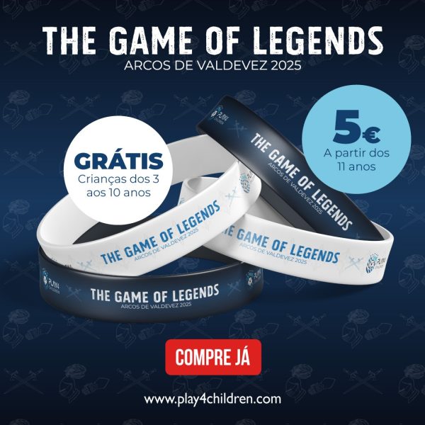 Bilhete The Game Of Legends