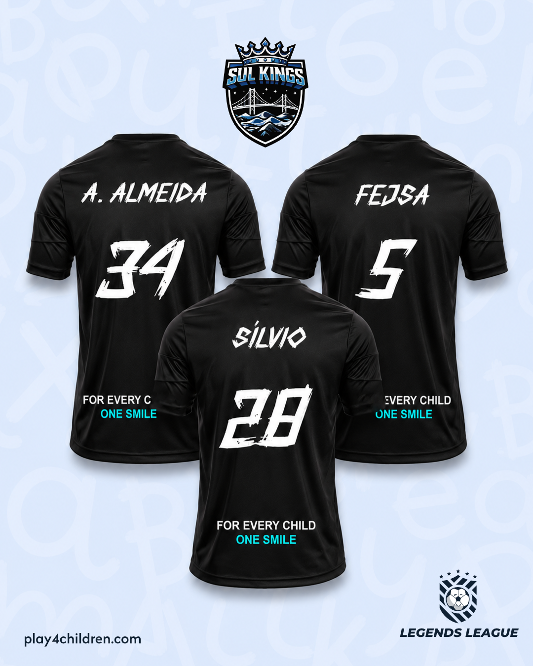 T-shirt Embaixadores Legends League